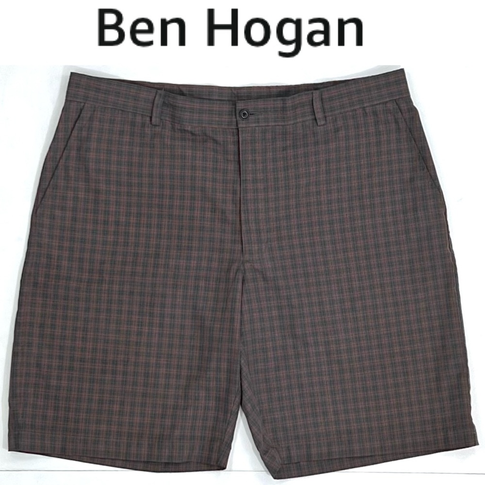 Ben Hogan Men’s Performance Golf Collection Plaid Shorts